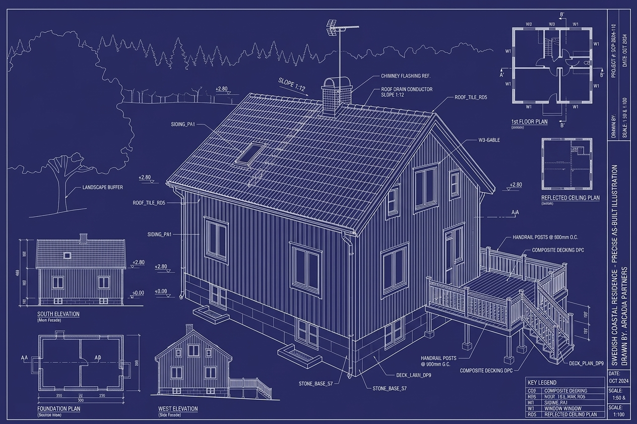Sara's home in Blueprint style